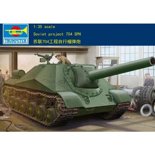Trumpeter Model 05575 1/35 Soviet project 704 SPH