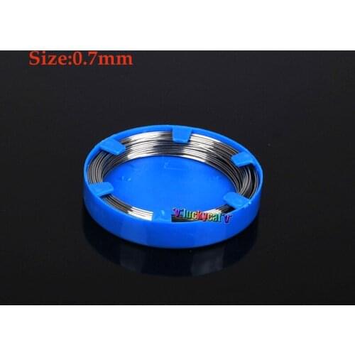 New 4Pcs Dental Orthodontic Stainless Steel Wire Surgical Teeth Tools 0.7mm