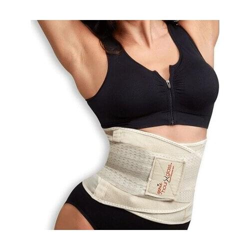 Abdominal Belt High Compression Genie Plus Size Latex Waist Cincher Corset Underbust Body Fajas Sweat Waist Trainer