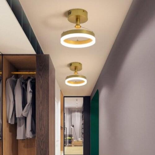 Modern Led Ceiling Lamp Aisle Light Cloakroom Corridor Balcony Foyer Ceiling Lights Acrylic Bedroom Decoration Home lighting