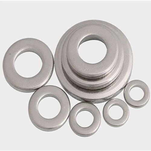 Stainless steel thin flat washer small metal gasket enlarged non-standard m3m4m5m6m8m10