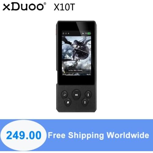 XDUOO X10T II DSD128 PCM 384KHz/32Bit X10TII High Performance Lossless Music Bluetooth Digital Turntable MP3 Player