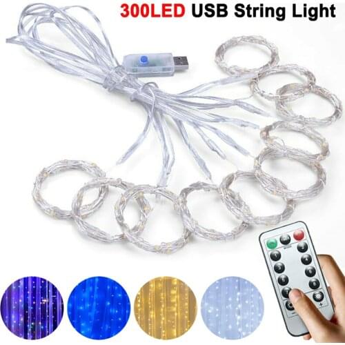 YZtree LED Garland Curtains