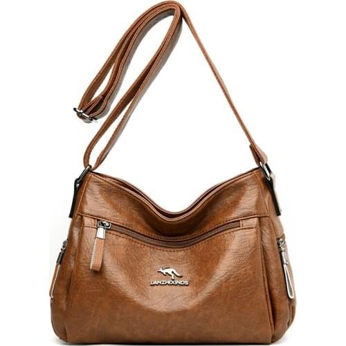 Ladies Messenger Bag 2021 New Women Handbags Fashion Crossbody Bags for Women Winter Retro Large Capacity Shoulder Bag Designer