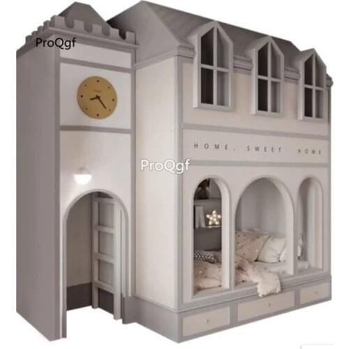 Prodgf 1Pcs A Set Sweet Home Updown Children Bedroom Bed