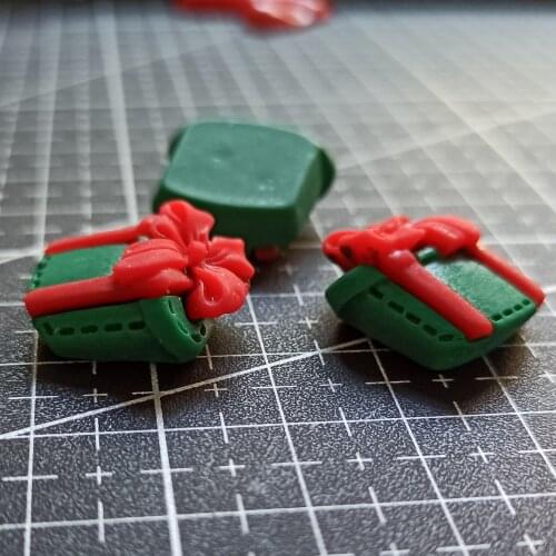 1pcs/lot resin flat back Christmas gift cartoon 20mm fairy garden gnome moss terrarium decor crafts bonsai home DIY