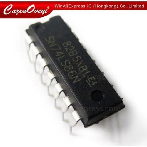 100pcs/lot HD74LS86P DIP14 HD74LS86 DIP SN74LS86N DIP-14 74LS86 SN74LS86AN new and original IC In Stock