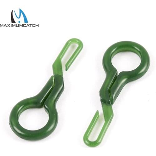 Maximumcatch 25pc Plastic Backlead Clip Carp Fishing Weight Sinker Holder Fishing Terminal Tackle