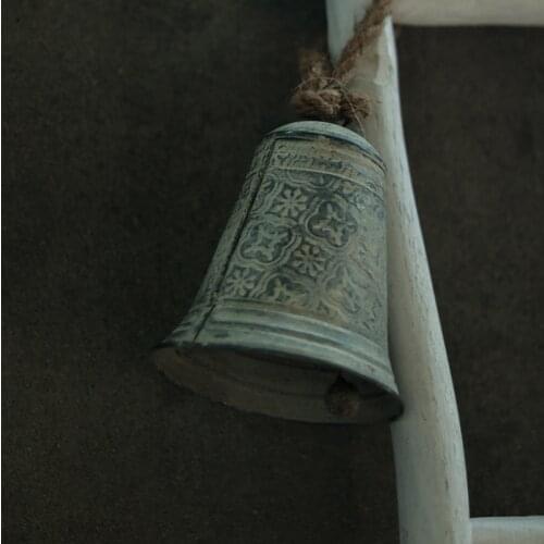 Antique Christmas bell iron ornament ornament pendant Christmas Tree New Year bells Festival Party Gift