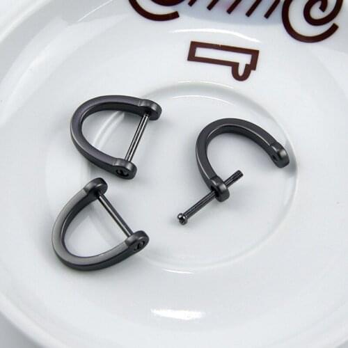 CDCOTN Fashion Car Key Holder Key Rings Car Metal Keychain Personalized Screwdriver Horseshoe Buckle Mini Open D Car KeyChain