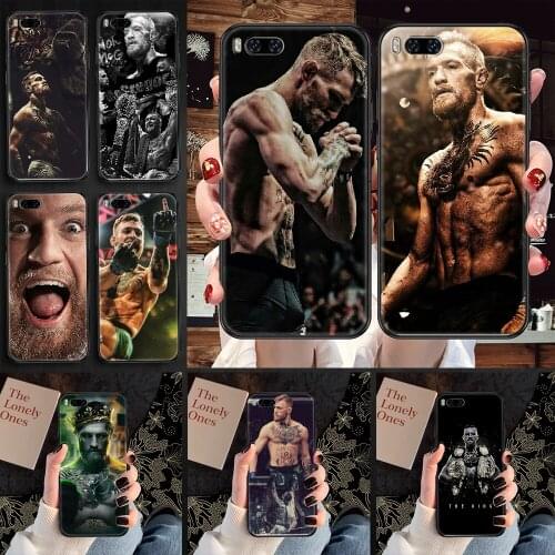 Conor McGregor Phone case For Xiaomi Mi Max Note 3 A2 A3 8 9 9T 10 Lite Pro Ultra black luxury hoesjes fashion coque 3D shell