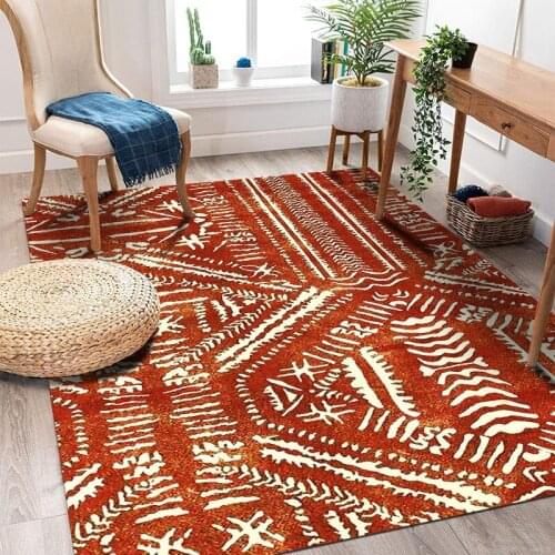 Turkey Non-slip Bohemia Mandala Big Area Rugs Kichen Floor Mats Large Carpets for Bedroom Living Room Kids Play Mat Home Decor