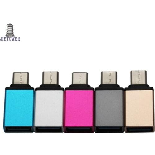 Metal USB Type-C Male to USB 3.0 Female Converter Adapter OTG for Nexus 5X 6P Xiaomi Mi4C Mi4S Mi5 Plus Zuk OnePlus 3 Type C