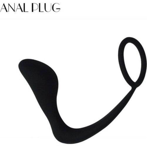 Men Climax Fantasy Silicone Male Prostate Massager Cock Anal Sex Toys Ring for Men Adult Erotic Anal no vibrator