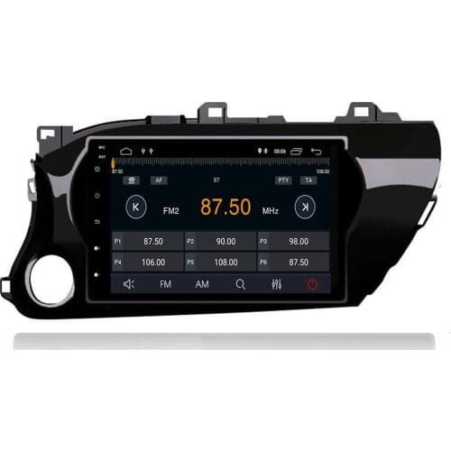 New come! Android 10 car radio 2 din for Toyota Hilux 2016 - 2019 auto DVD on-board computer Navigation GPS AUDIO head unit