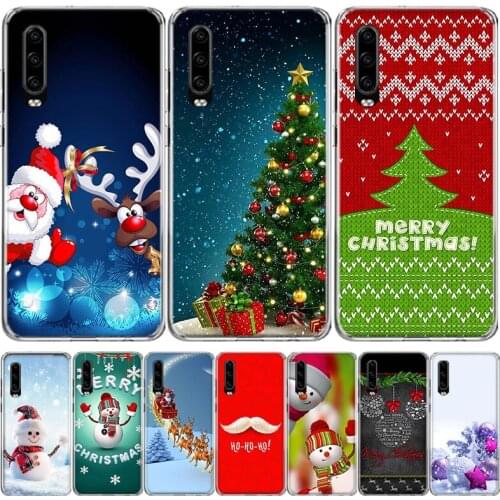 Happy New Year Phone Case For Huawei Mate 30 20 10 P40 P30 P20 P10 Pro Lite P Smart Z Plus 2019 2018 Cover Coque