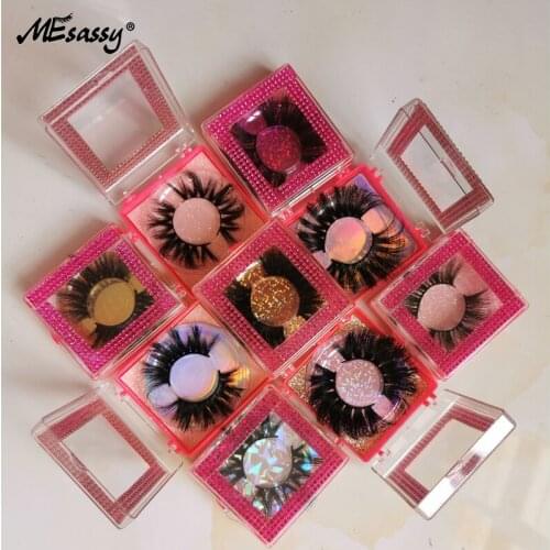 Mink Eyelashes Supplier Dramatic Long 5D 25mm Lashes Wholesale 3D Mink Lashes Bulk False Eyelashes Vendor Eyelash Packaging Box