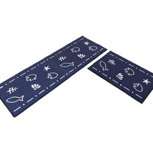 Simple Printing Kitchen Bathroom Carpet Washable And Durable Home Entrance Door Mat Living Room Decoration Bedroom Carpet