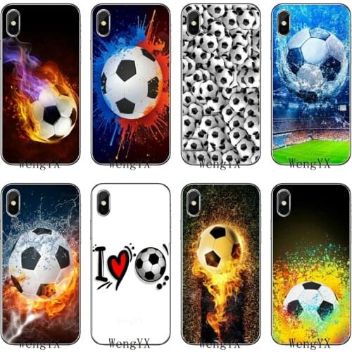 Retro Football Game Ball For Huawei Mate 20 10 9 P30 P20 P10 P9 pro Lite P Smart plus 2019 Transparent cover case