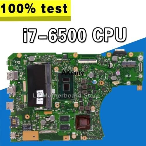 X556UV X556UJ laptop motherboard For Asus X556UJ X556UB X556UF X556UR X556UQ X556UQK X556UV Mainboard GT940/GT930M 4GB RAM DDR4