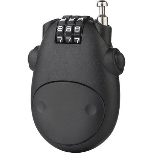 Telescopic Wire Rope Steel Cable Code Lock Anti-theft Safety Lock Bicycle Suitcase Luggage Lock Motorcycle Helmet Password Lock