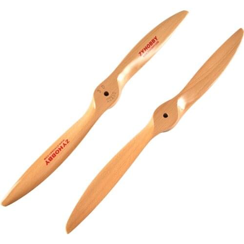 1Pc 26x10 Wood Propeller 3D CW Prop Gas Wood Propeller for RC Model Aircraft