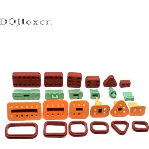 20/50/100/200/500/Pcs DEUTSCH Connector Accessories Apron Sealing Rubber Buckle For DT 2/3/4/6/8/12/Pin Male Female Connector
