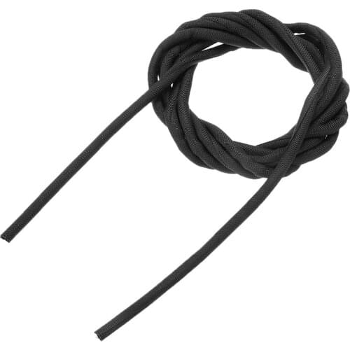 5mm* 3 Meter Electrical Wiring Cable Sleeves Black Wrap Braided Cable Hose General Wire Protection Nylon Sleeve Accessories
