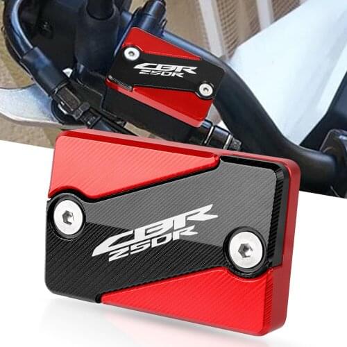 For honda CBR250R 2010-2013 2011 2012 Motorcycle Accessories cnc brake Fluid Cylinder Master Reservoir Cover Cap CBR250 CBR 250R