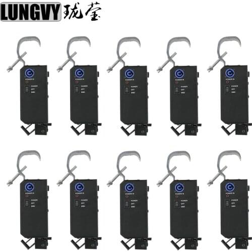 Free Shipping 10pcs/lot Load 35kg DMX Controlled Hook Concert Curtain Screen Power Stage DJ Equipment