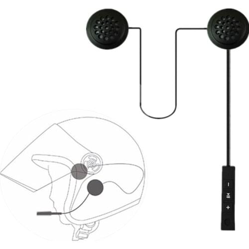 Wireless Bluetooth 4.0 Intercom Hands-free Telephone Call Kit Motorcycle Helmet Stereo Anti-interference Interphone Music Player