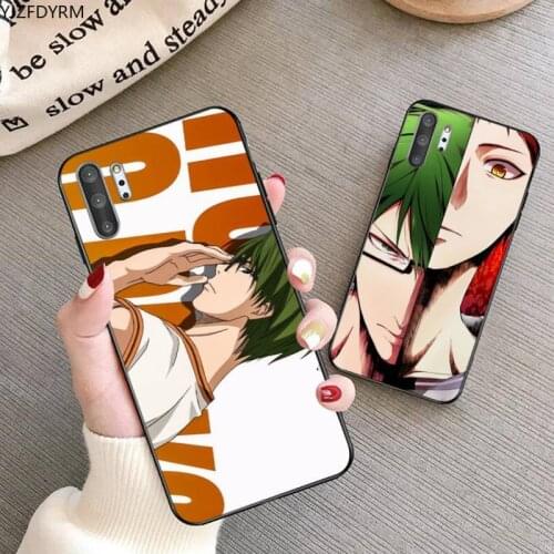 Japan Anime Kuroko No Basket Midorima phone Case cover Shell For Samsung Note 7 8 9 10 Plus lite Galaxy J7 J8 J6 Plus 2018 Prime
