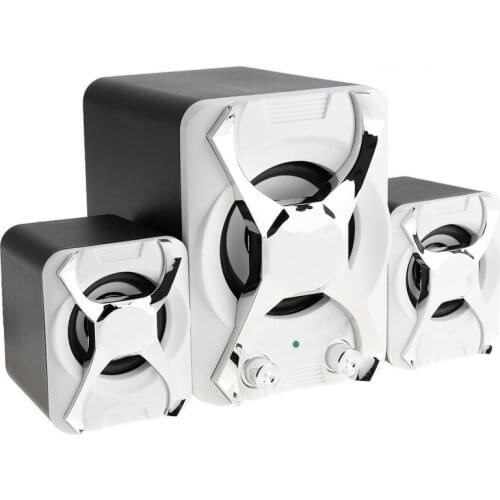 Notebook Speaker With Dual Frequency Channel And USB Power Supply Interface For Desktop PC / Laptop / Mobile Phone