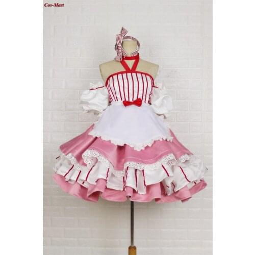 Game Fate/Grand Order Nitocris Cosplay Costume Valentines Day Pink Formal Dress Activity Party Role Play Clothing Custom-Make