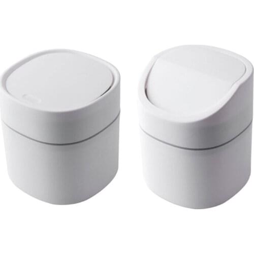 Exquisite Design and Multifunctional Desktop Waste Bin Can Store Various Kinds of Rubbishes Best Help for Lazy Guys