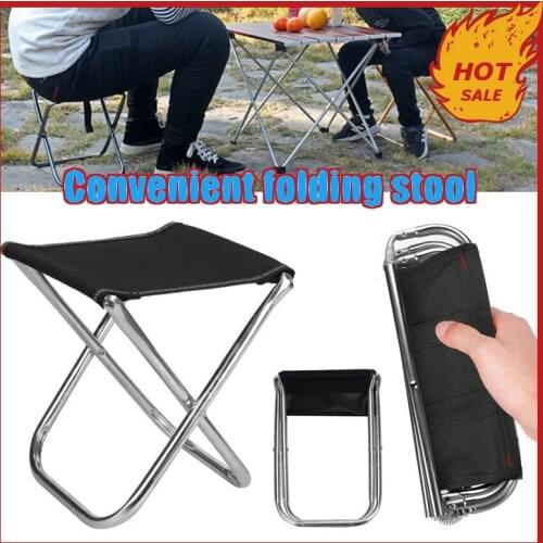 Mini Portable Folding Fishing Stool Ultra Light Outdoor Slacker Chair Hiking Fishing Camping Seat Peche Accessoire Pesca---Hot