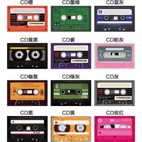 Retro Magnetic Tape Pattern Carpet Kitchen Bathroom Water Uptake Anti-Slip Rug Entrance Carpets Doormat Bedroom Rugs Porch