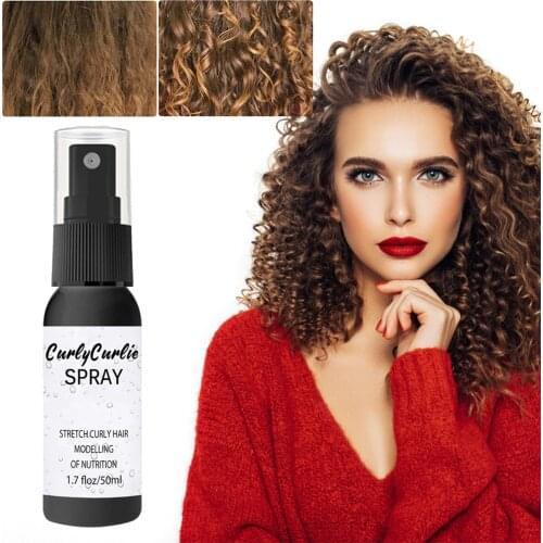Magic Hair Curly Spray Styling Gel Moisturize Extra-Volume Curls Hair Styling Strong Hair Styling Gel 30/50ML vaporisateur