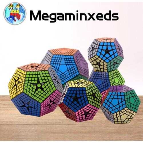 Magic Cubes Puzzle SengSo QiYi Megamin X Cube 4x4 5x5 6x6 7x7 8x8 9x9 SO Dodecahedron Megaminxeds Professional Educational Toys