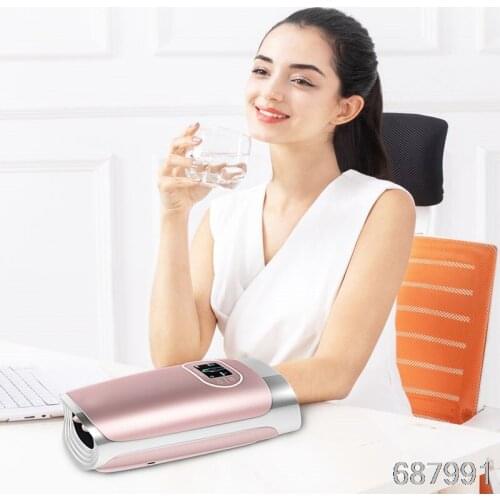 High Quality Electric Hand Massager Palm Meridian Physiotherapy Instrument Multi-function Massager Pressure Hot Compress Home