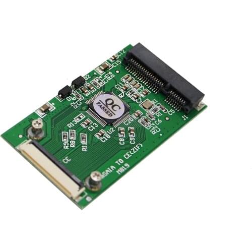 1.8 Inch Mini PCI-E Msata to CE 40pin ZIF Interface Transfer Card for Mac PC Laptop