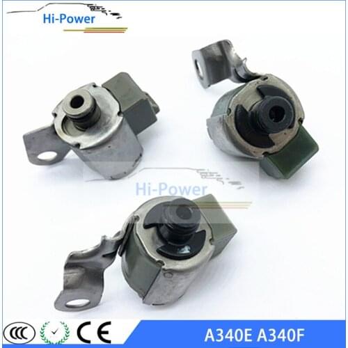 3PC/PCS OEM AW4 A340E A340F A340 TRANSMISSION SOLENOID KIT Shift TCC For Toyota Lexus