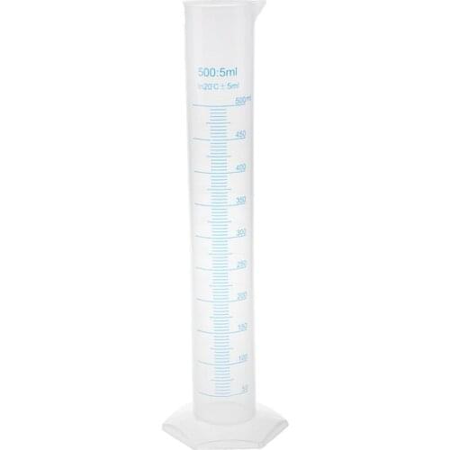 500 ml Plastic Transparent graduated tube