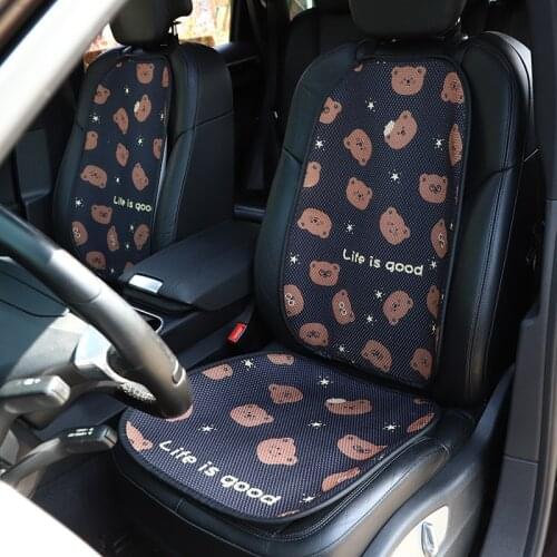 Car Cushion Cartoon Ice Summer Car Seat Cover Lovely Car Breathable Cushion Car Supplies Wholesale