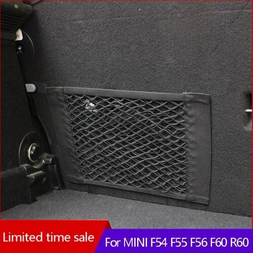 Car Trunk Umbrella Fire extinguisher Fixed Storage Bag Velcro Organizer For BMW MINI Cooper S F54 F55 F56 F60 R60 Accessories