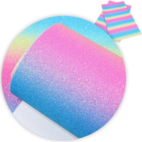 David accessories 50*140cm Faux Synthetic Leather Fabric for Bows Chunky Glitter Fabric for Patchwork Leather Sheets,1Yc7735