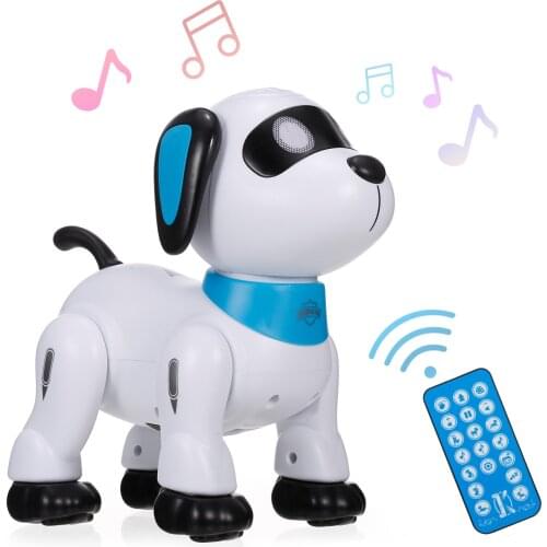 LE NENG K21 Electronic Robot Dog Stunt Dog Remote Control Robot Dog Toy Voice Control Programmable Touch-sense Music Dancing Toy