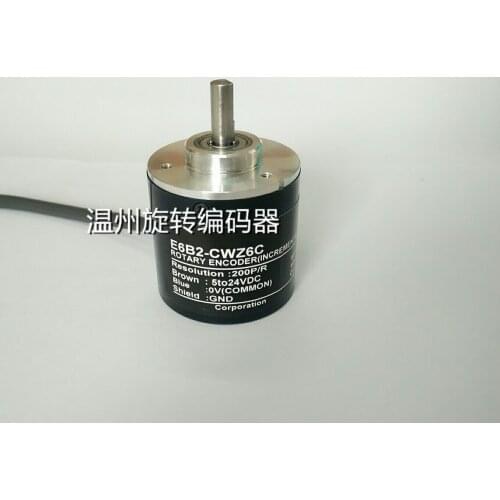Photoelectric Rotary Encoder E6B2-CWZ6C 200P/R ABZ Three-phase No Pulse Loss