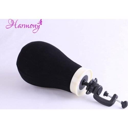 1 piece 21"/22"/23"/24"/25" Black or White Color Canvas Block Mannequin Manikin Head Cotton Canvas Head Display for Making Wigs