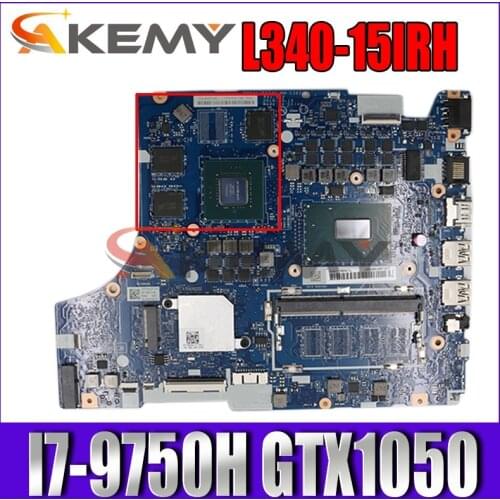 For Lenovo L340-15IRH Gaming laptop motherboard FG541/FG741 NM-C362 with CPU I7-9750H GTX1050 3G FRU: 5B20S42314 100% test work